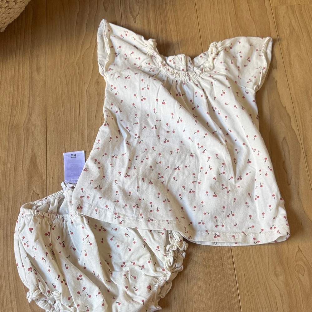 Bonpoint Cherry Baby Set